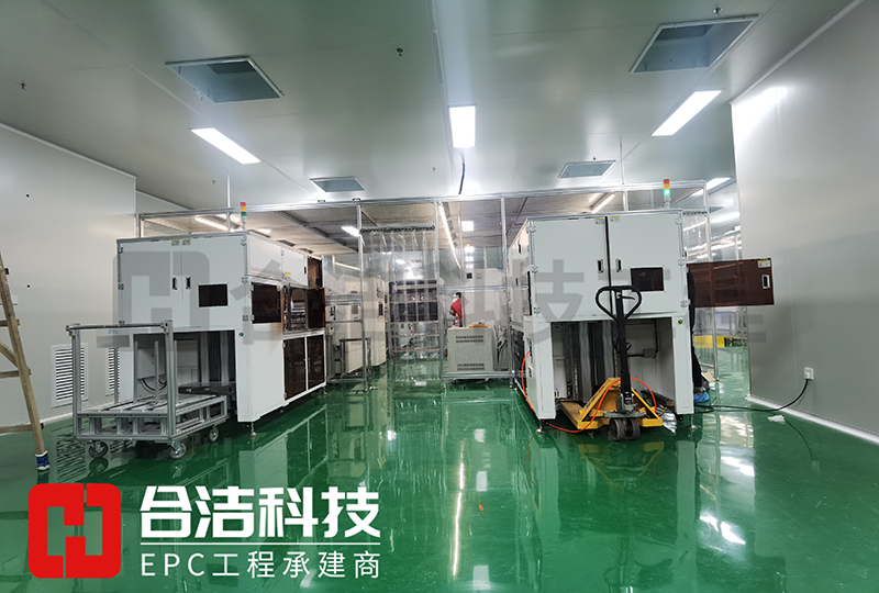 電子廠無塵車間的圖片