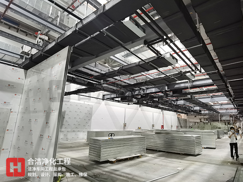 半導體晶圓硅片無塵車間的圖片