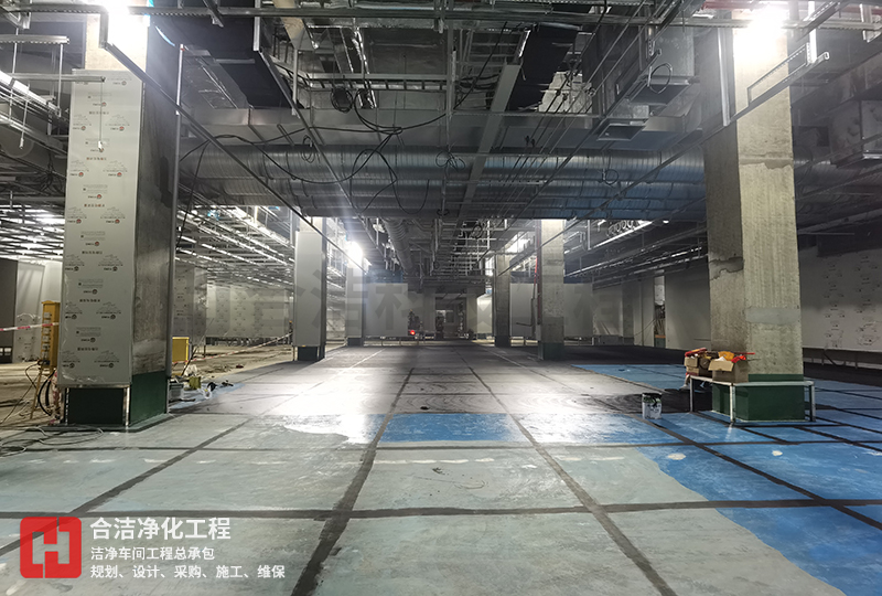 LED柔性屏潔凈廠房建設(shè)