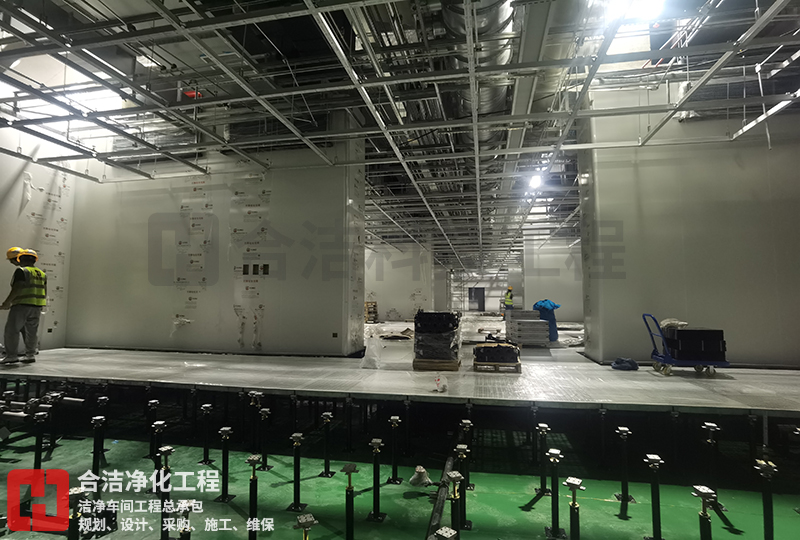 TFT、LCD電子行業(yè)千級無塵車間