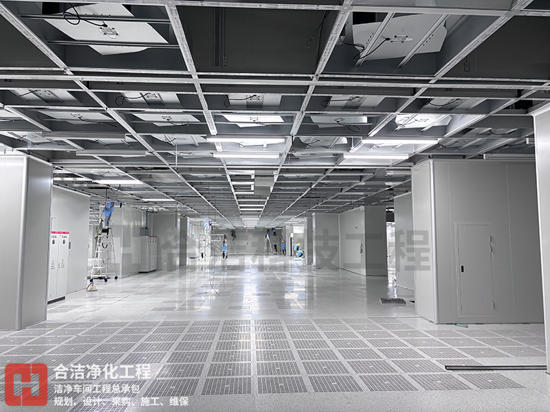 電子潔凈廠房的圖片
