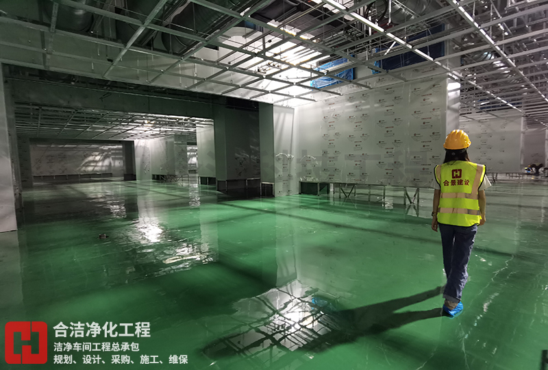 電子封裝潔凈廠房的圖片